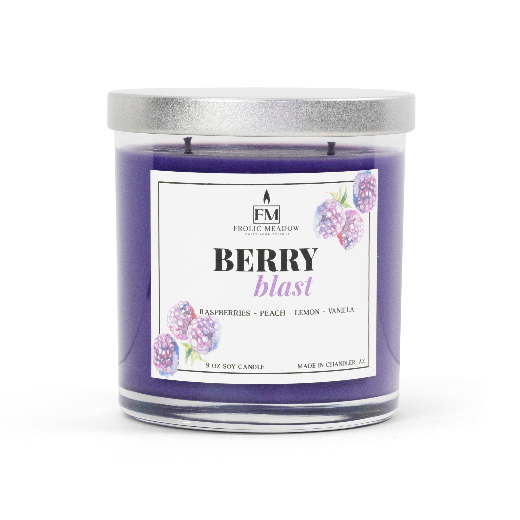 black raspberry vanilla candle